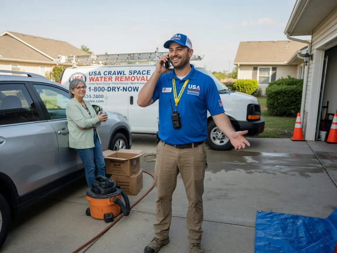 Crawl Space Water Removal Glendora, MS FAQs